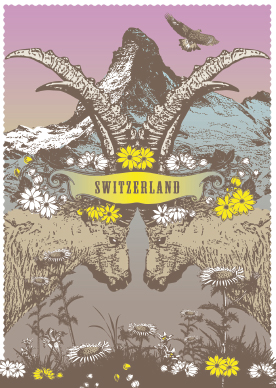 postkarte steinbock
